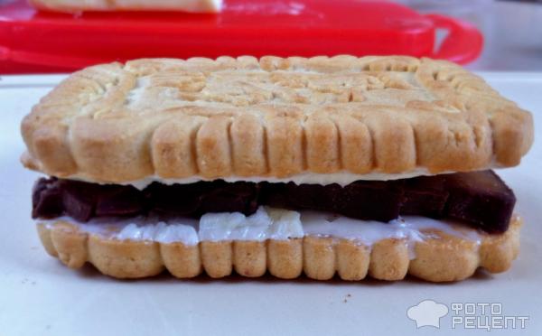 Печенье-сэндвич без выпечки фото