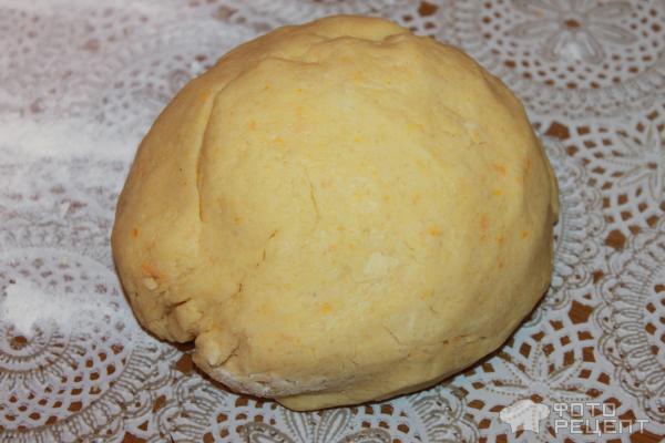 Песочное печенье с цедрой апельсина фото