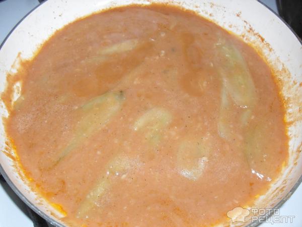 Сельдь в томатно-огуречном соусе фото
