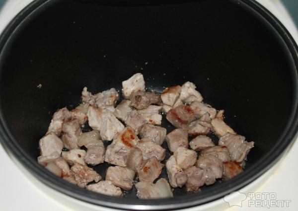 Простой и вкусный рецепт плова со свининой в мультиварке Поларис