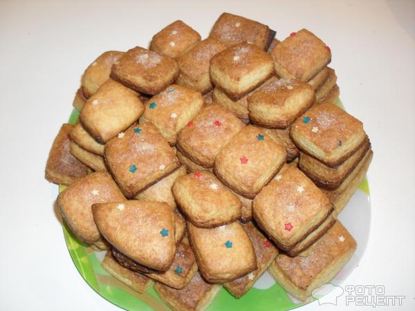Печенье вкусные слоеные палочки фото