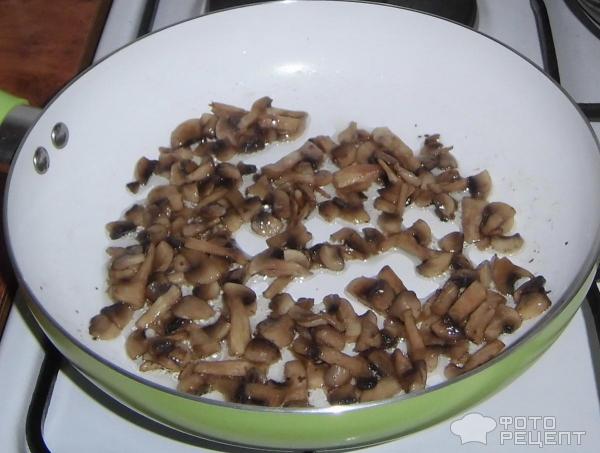 Фриттата с грибами и лавашом фото