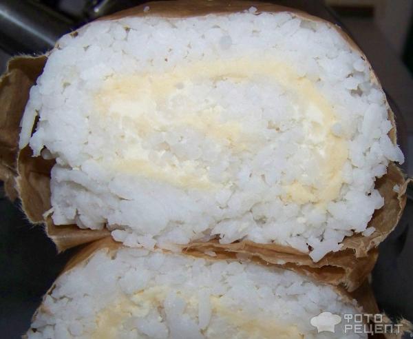Гарнир Рисовый рулет с сыром фото
