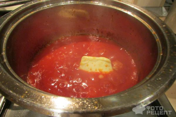 Подлив томатно-сливочный фото