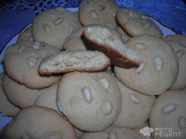 Печенье арахисовое фото