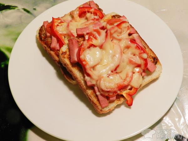 Рецепт мини-пиццы из хлеба с фото | Всё для Вашего дома
