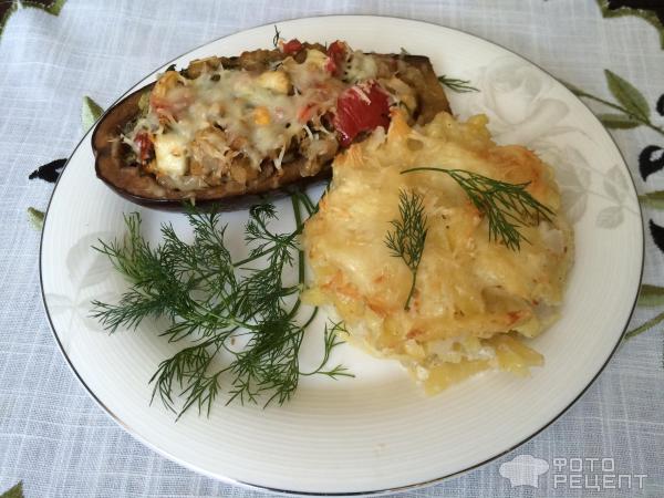 Баклажаны, фаршированные по- Каталонски фото