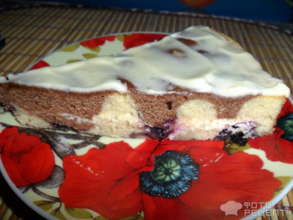 Тортик с ягодами фото