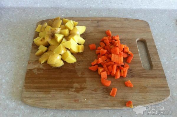 овощи, суп, для супа, картофель, морковь, как резать, нарезать, рецепт, рыбная уха