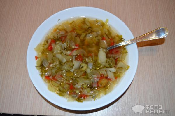 Овощной суп с сельдереем фото