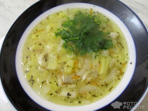 Рецепт приготовления супа из минтая с пшеном