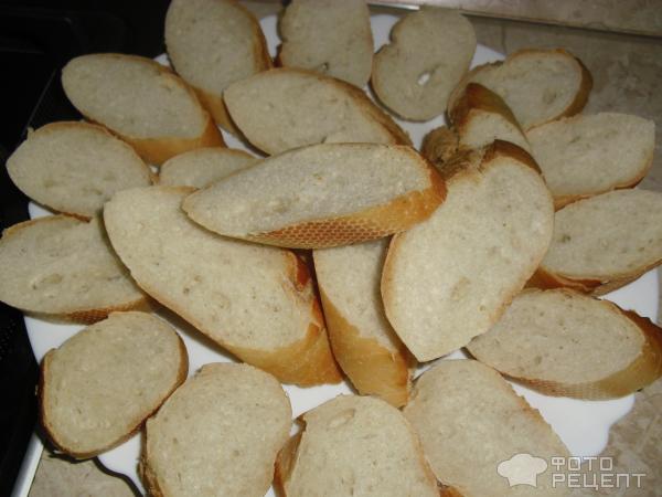 Закусочные бутерброды с красной рыбой фото