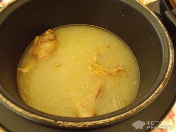 Суп с куриными потрошками и щавелем фото
