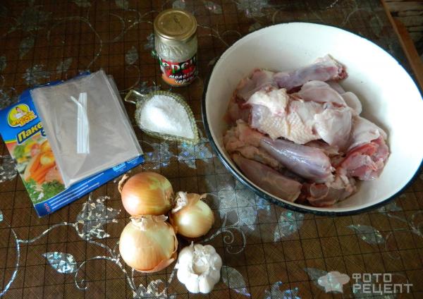 Курица запеченная в пакете рецепт