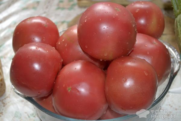 Лечо из кабачков с помидорами фото