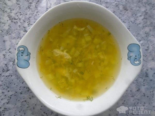 Суп Куриный для детей дошкольного возраста фото