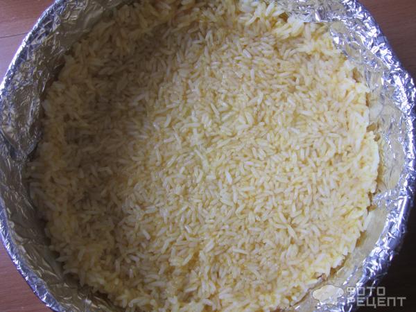 Запеканка рисовая со свежей капустой фото
