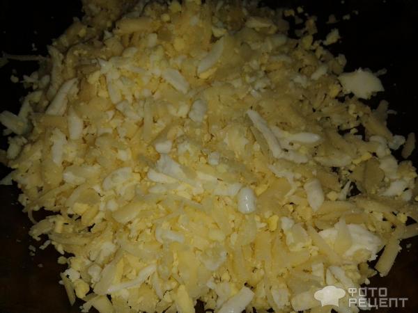 Зразы с яйцами и сыром фото
