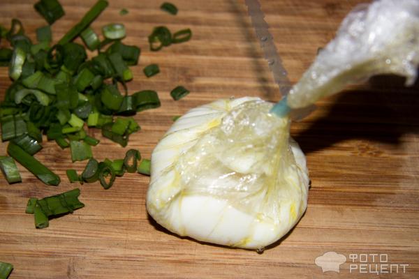 Яйцо Пашот с гренками и зеленью фото
