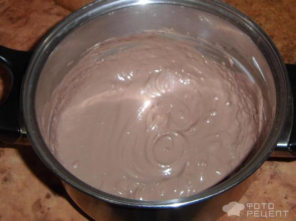 Медовый торт со сметанно-шоколадным кремом фото