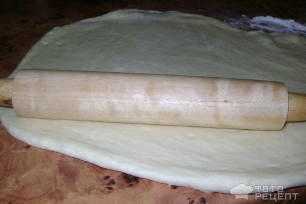 Слоеный пирог с картошкой и мясом фото