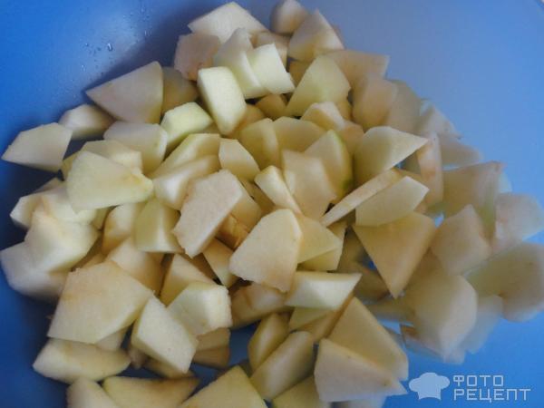 Пирог Нежный с яблоками и грушами фото