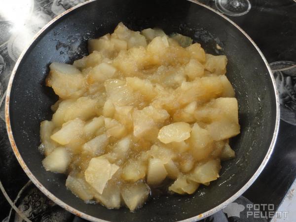 Пирог Нежный с яблоками и грушами фото