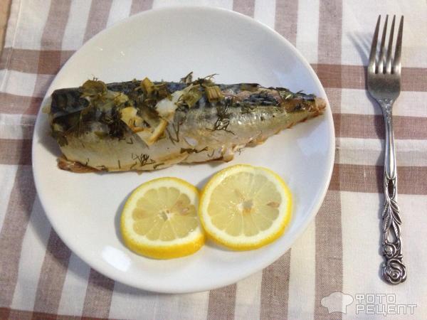 Рыба на тарелке