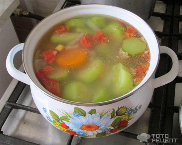 овощной суп-пюре из кабачков
