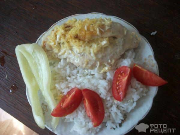 Куриные грудки с ананасом фото