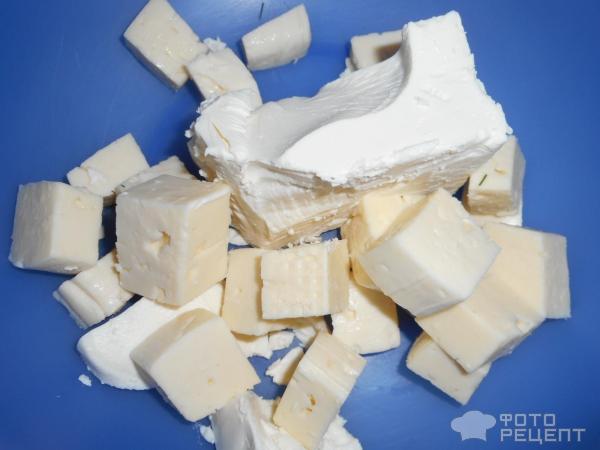 Пирог из теста Фило с сырами Брынза и Сиртаки фото