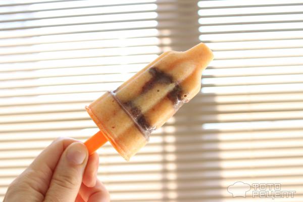 Мороженое из персика фото