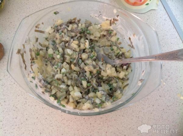 Салат из капусты с кукурузой и солеными огурцами «Шурин»
