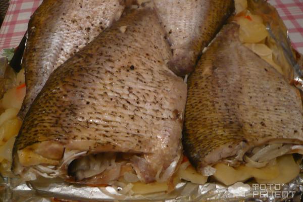 Как приготовить рецепт Рыба в рукаве для запекания