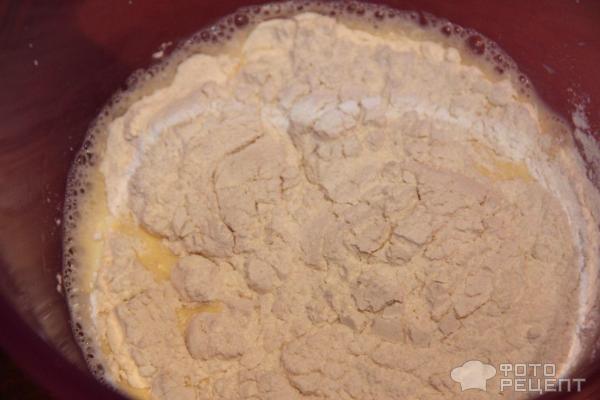 Цветная капуста в кляре с сырно-чесночным соусом фото