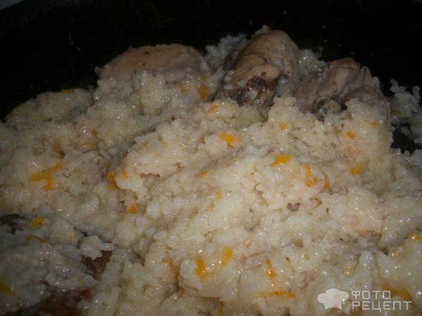 Рис с курицей фото