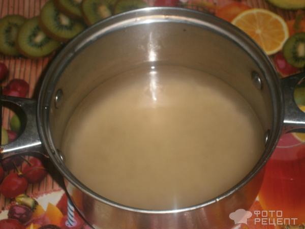 Молочный суп с вермешелькой фото