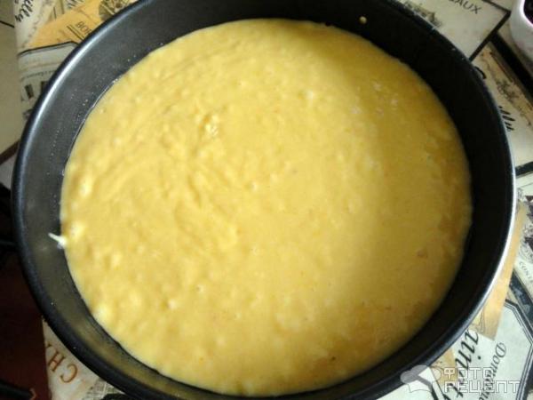 шарлотка с черешней
