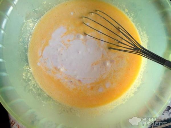 шарлотка с черешней
