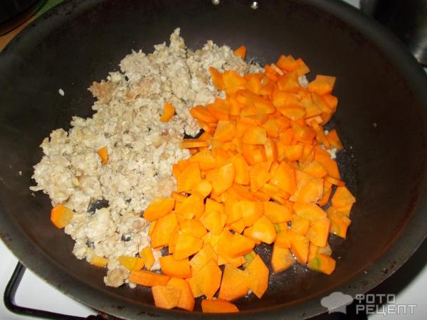 Капуста тушеная с овощами фото