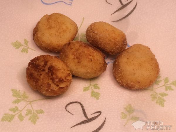 Картофельные крокеты фото