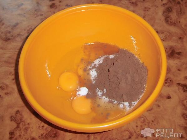 Шоколадно-тыквенный кекс фото