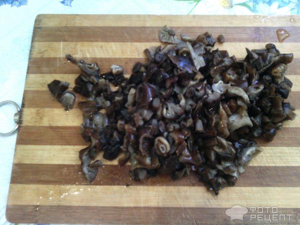 Котлетки, фаршированные грибами фото