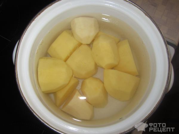 Хычин с картофелем сыром и зеленью фото