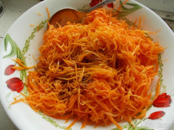 Морковь по-корейски фото
