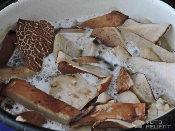 Картошка с лесными грибами фото