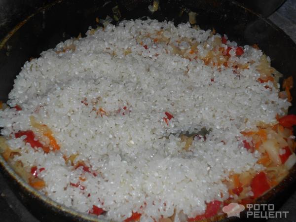 Рис с овощами фото