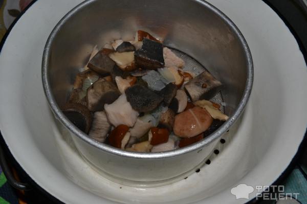 Суп перловый с грибами фото