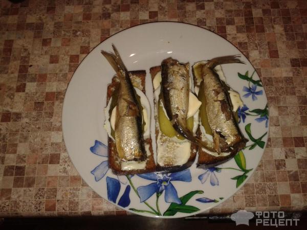 Бутерброды Рыбка фото