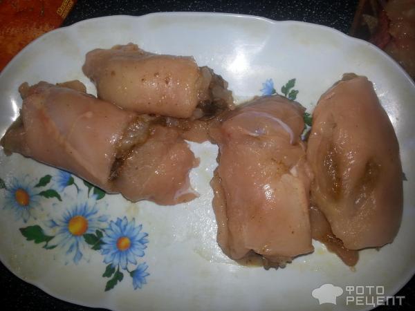 Куриные рулетики фото